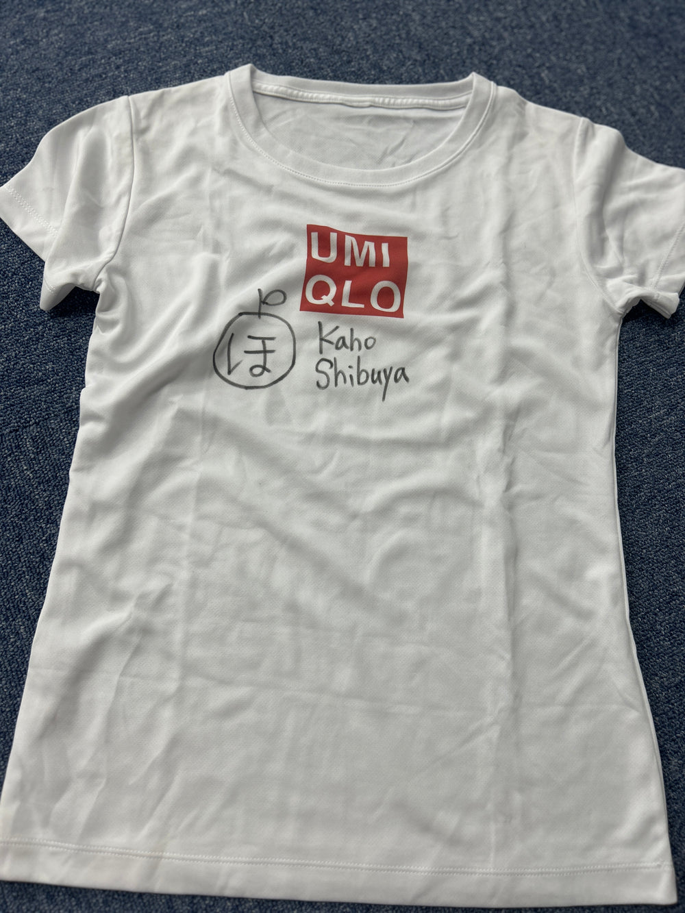 Kaho Shibuya Worn UMIQLO Shirt (Signed)