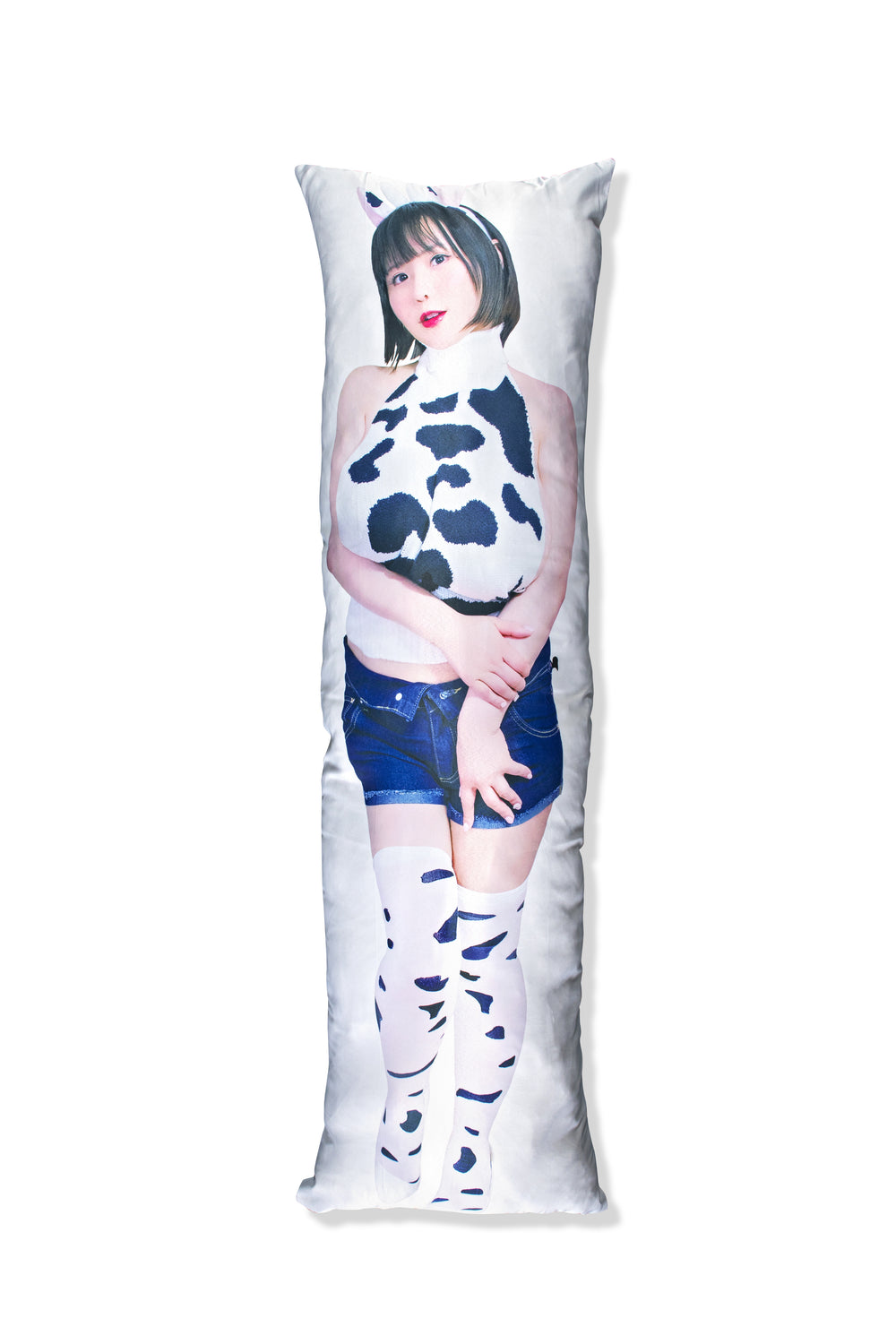 Kaho Shibuya Full-Size Body Pillow Cover - Cow Outfit (Double-Sided)