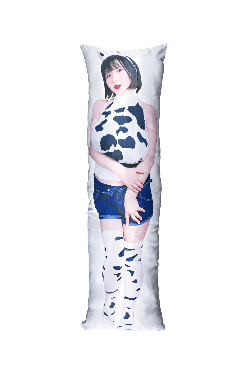 Kaho Shibuya Full-Size Body Pillow Cover - Cow Outfit (Double-Sided)