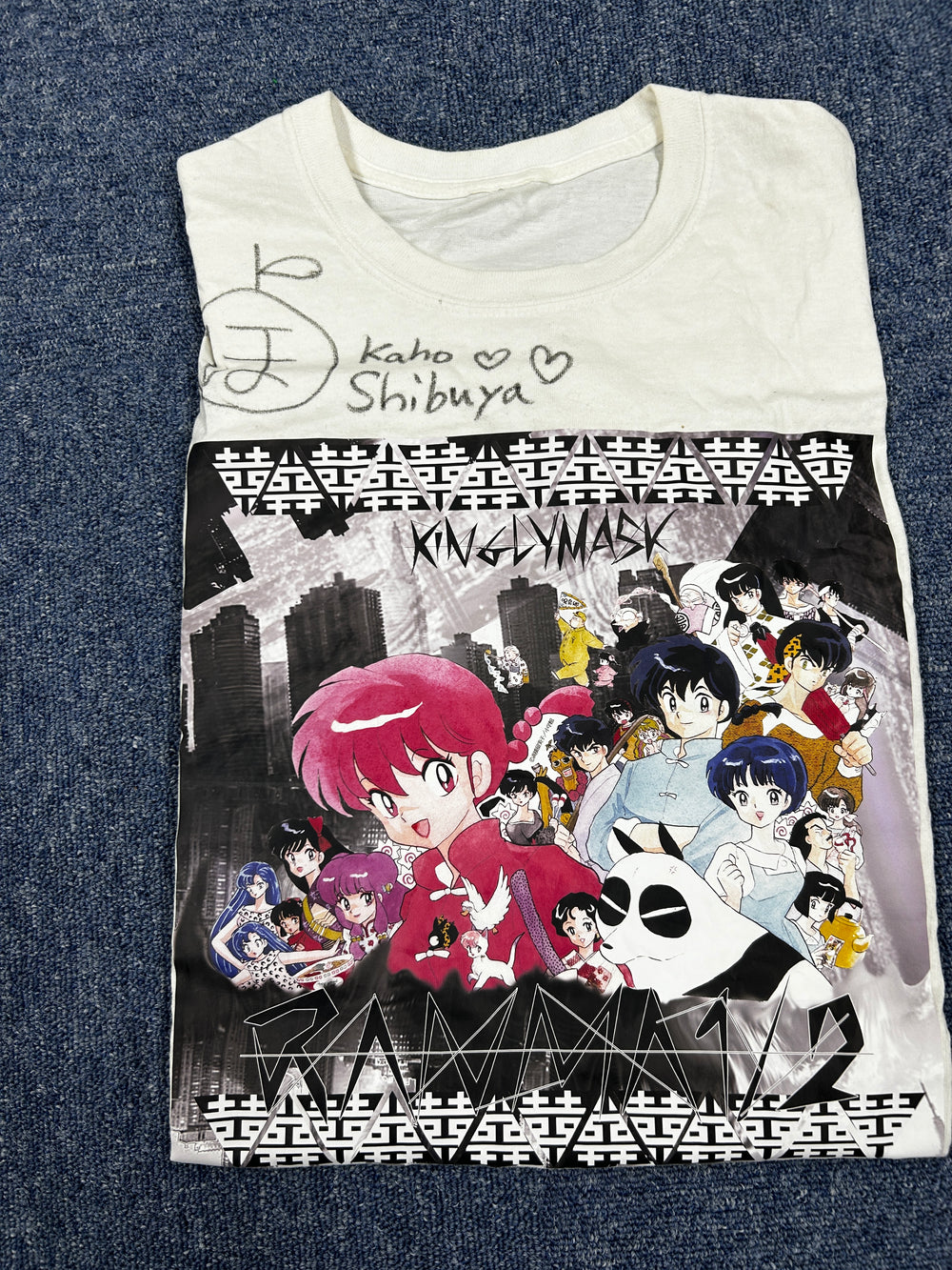 Kaho Shibuya Worn Ranma 1/2 Shirt & Sweater (Signed)