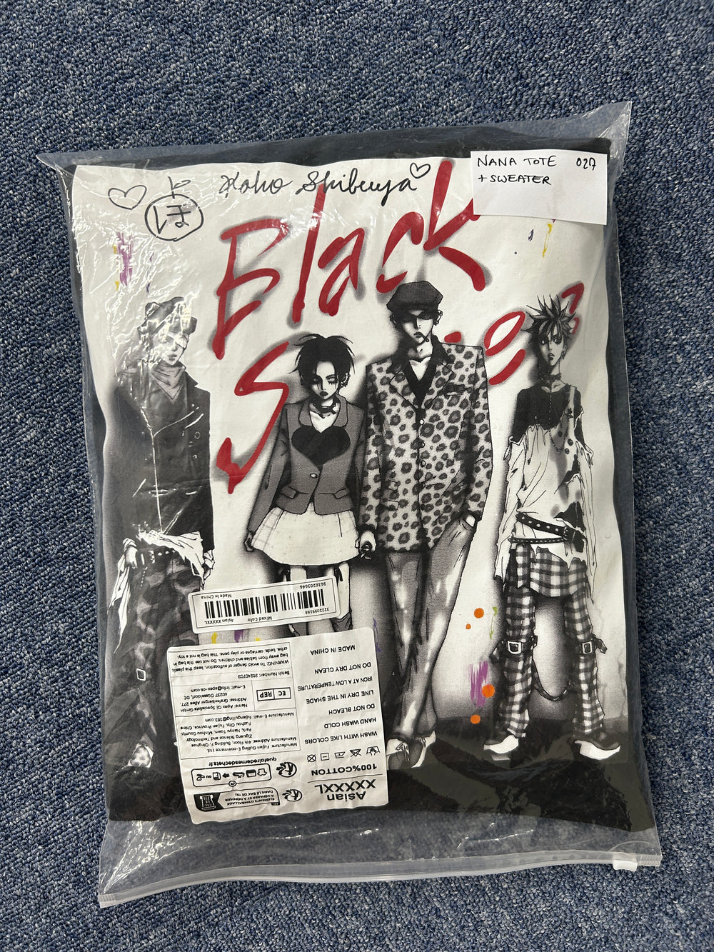 Kaho Shibuya Worn Nana Hoodie & Tote Bag (Signed)