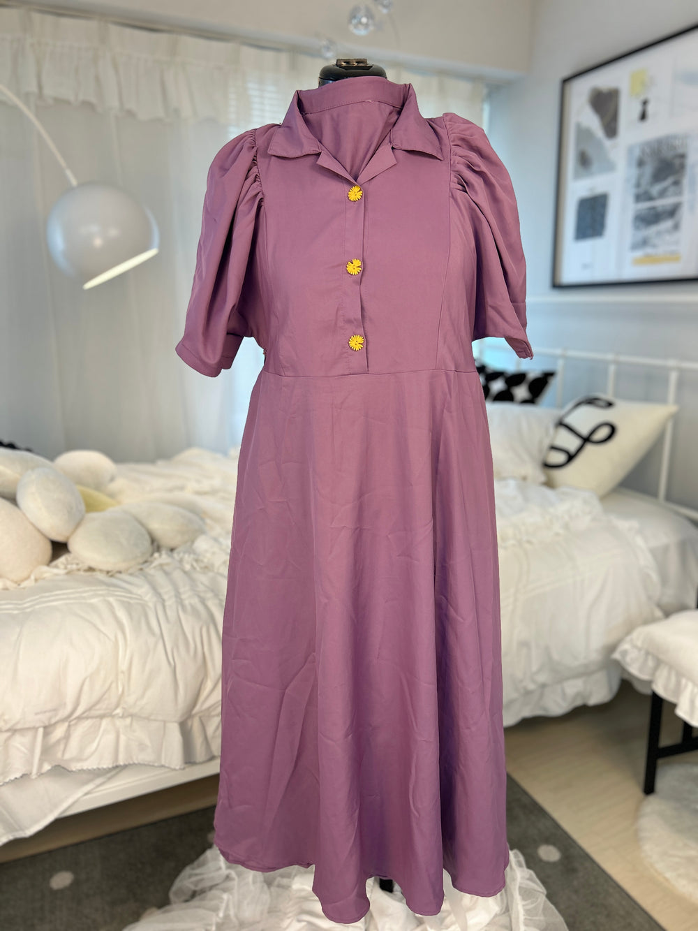 Kaho Shibuya Worn Purple Dress (Signed)