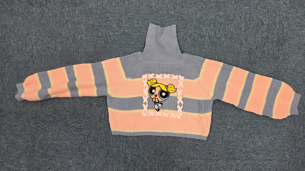Kaho Shibuya Worn Powerpuff Girls Bubbles Sweater (Signed)