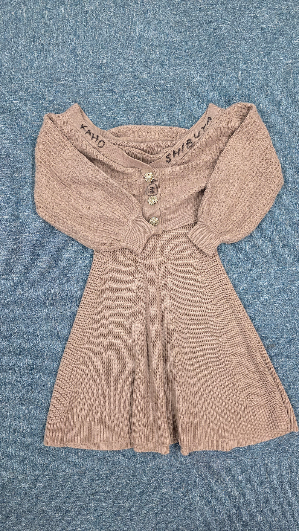 Kaho Shibuya Worn Jeweled Dress (Signed)