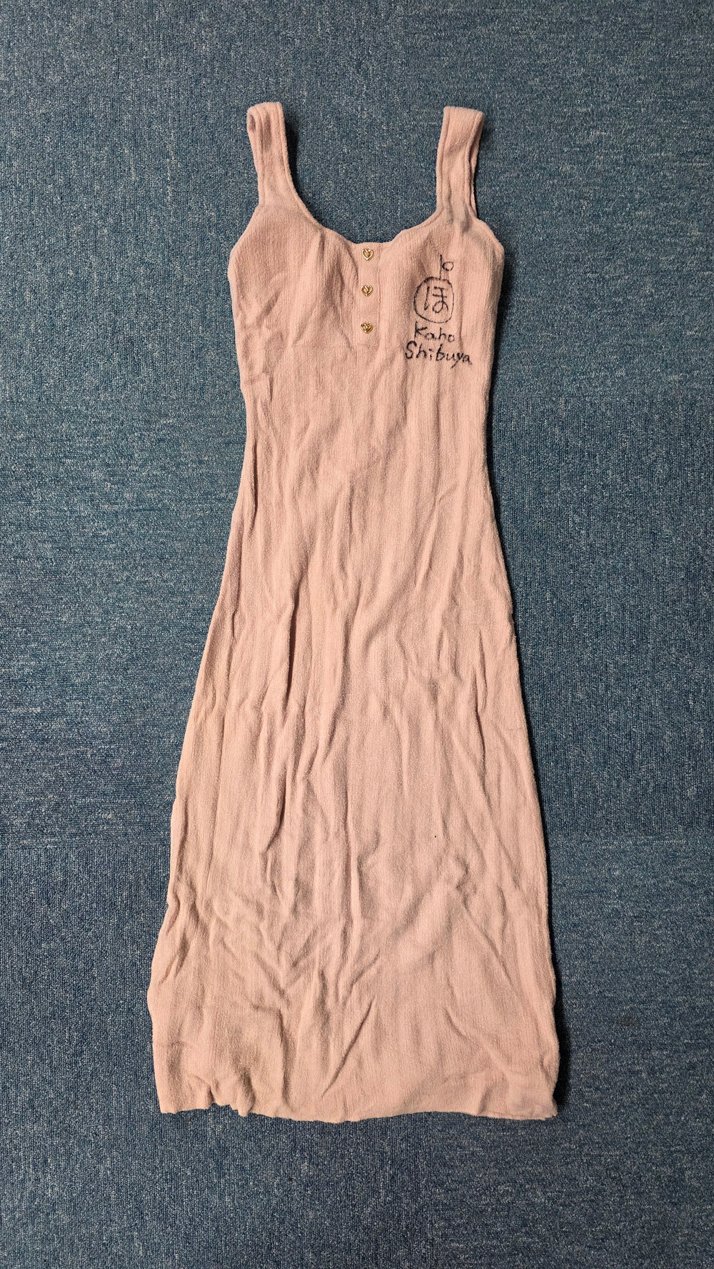 Kaho Shibuya Worn Pink Hoodie & Dress (Signed)