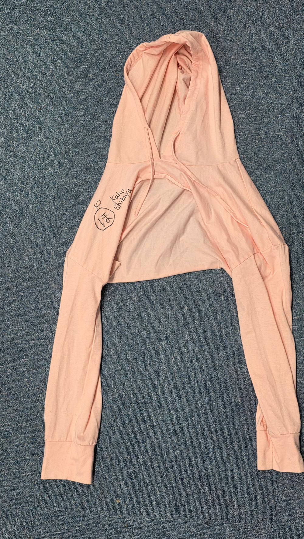 Kaho Shibuya Worn Pink Hoodie & Dress (Signed)