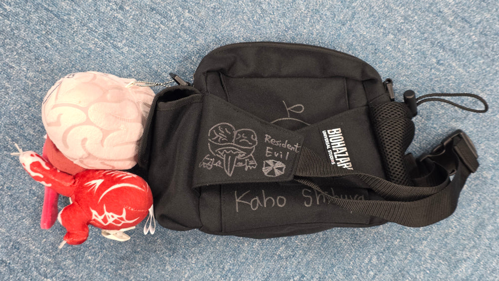 Kaho Shibuya Resident Evil Bag and Plushie (Signed)