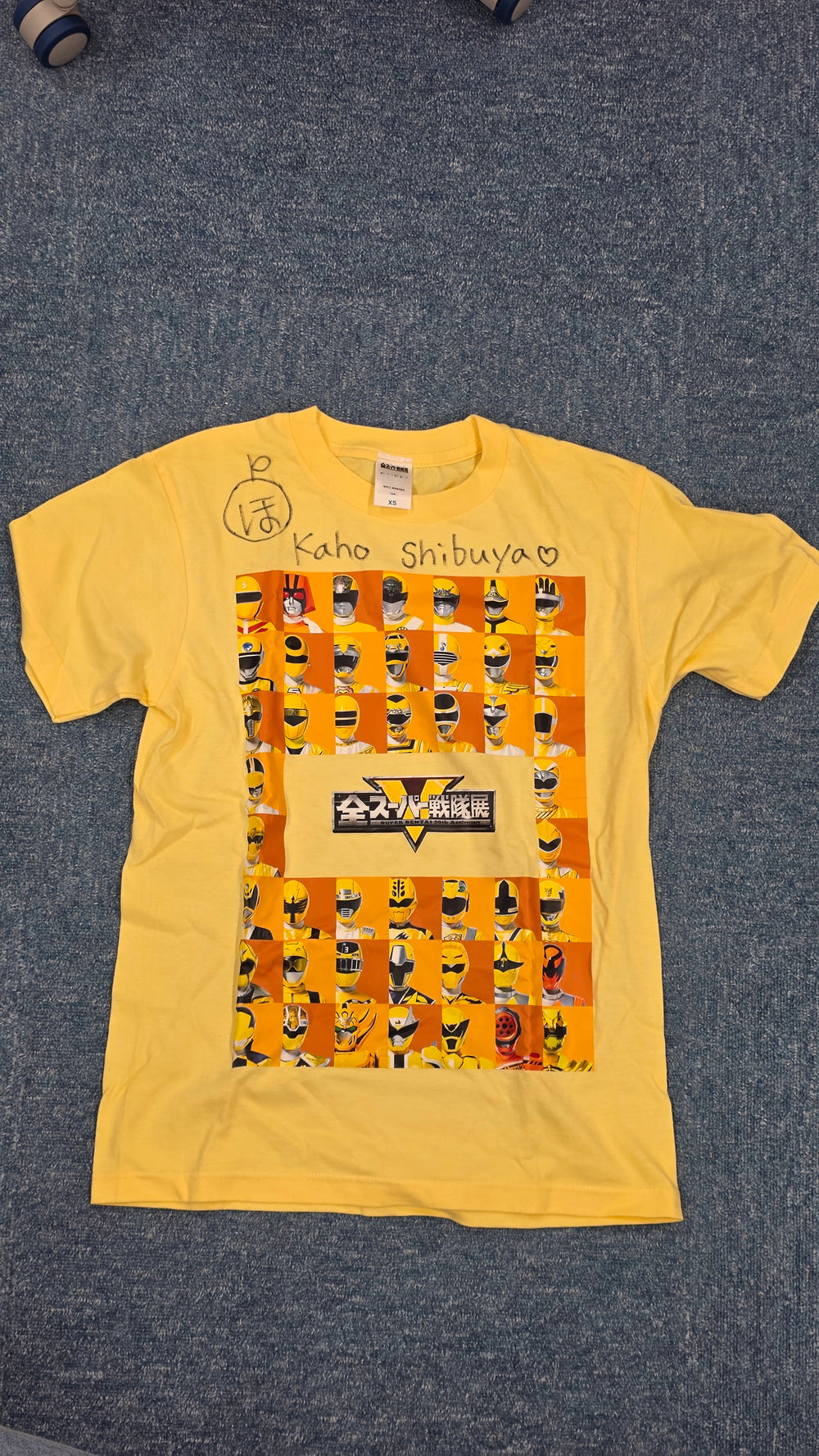 Kaho Shibuya Worn Power Rangers Shirt Set (Signed)