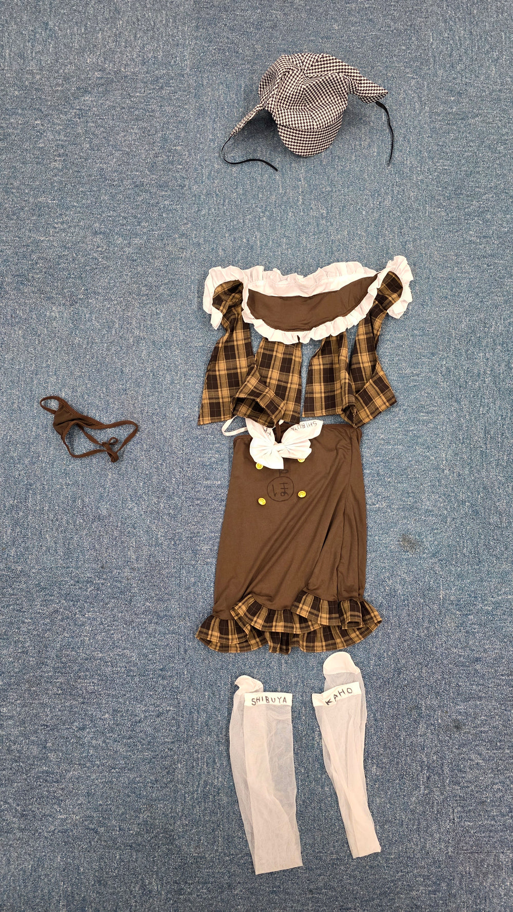 Kaho Shibuya Worn Detective Cosplay (Signed)