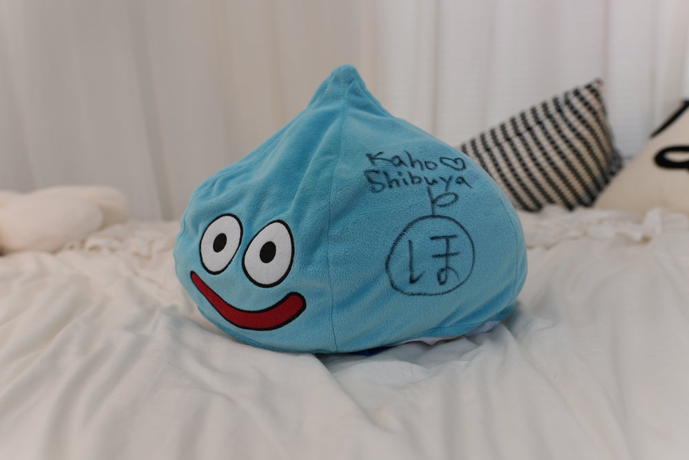 Kaho Shibuya Dragon Quest Slime Plush Tissue Box Holder (Signed)
