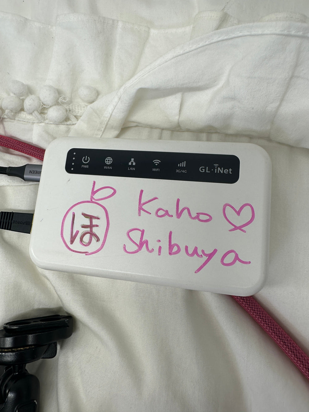 Kaho Shibuya's Original IRL Streaming Backpack (Signed)