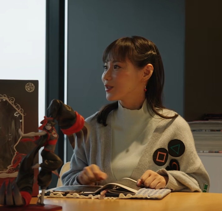 Kaho Shibuya Worn Gamer Patch Cardigan (Signed)