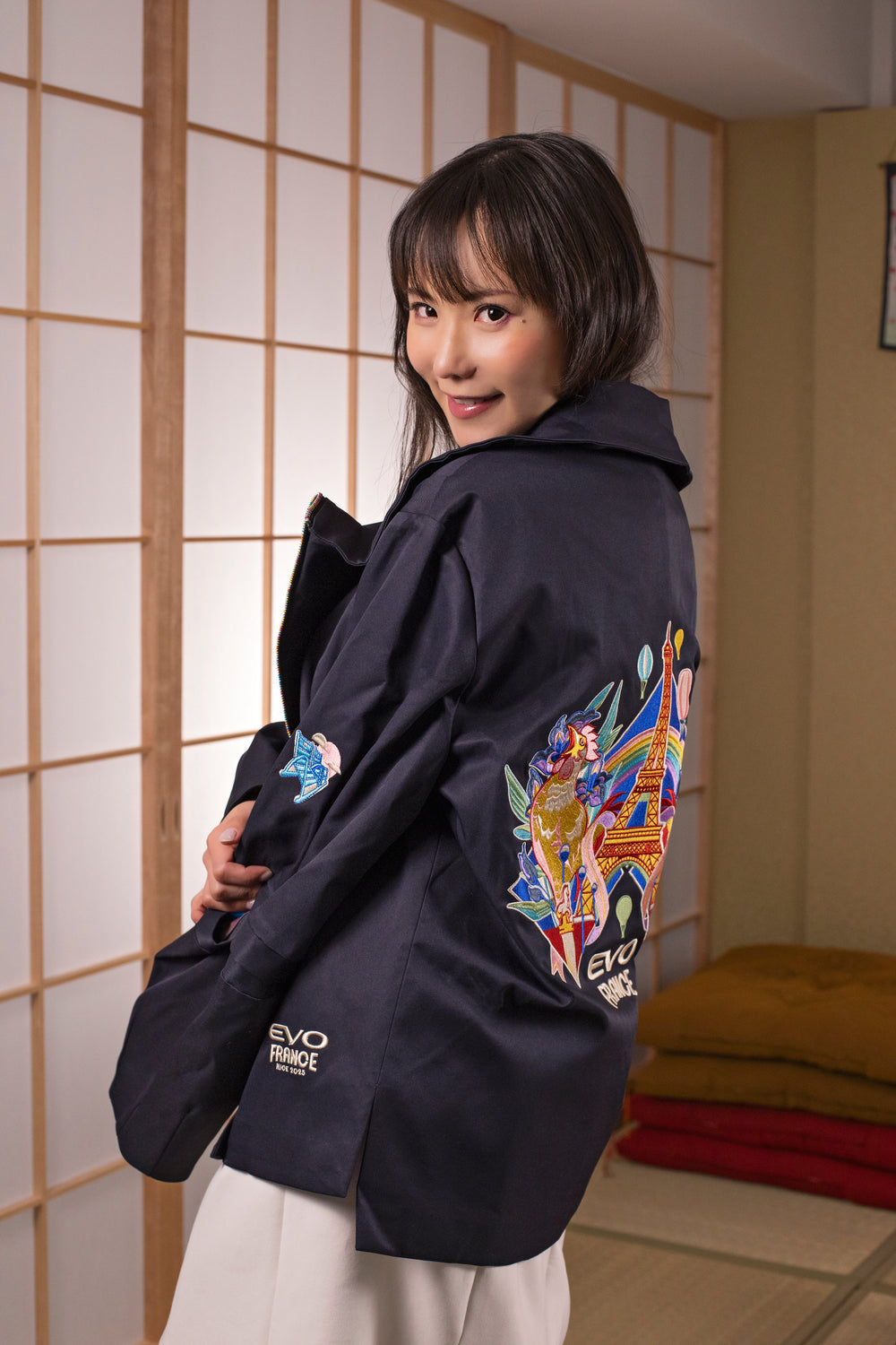 Kaho Shibuya Worn Evo France Limited Jacket (Signed)