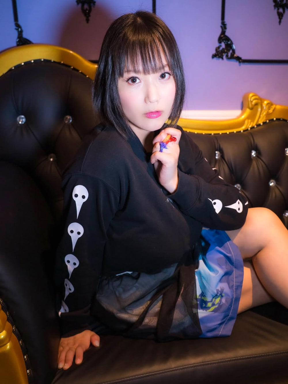 Kaho Shibuya Worn Evangelion Sweater & Skirt (Signed)